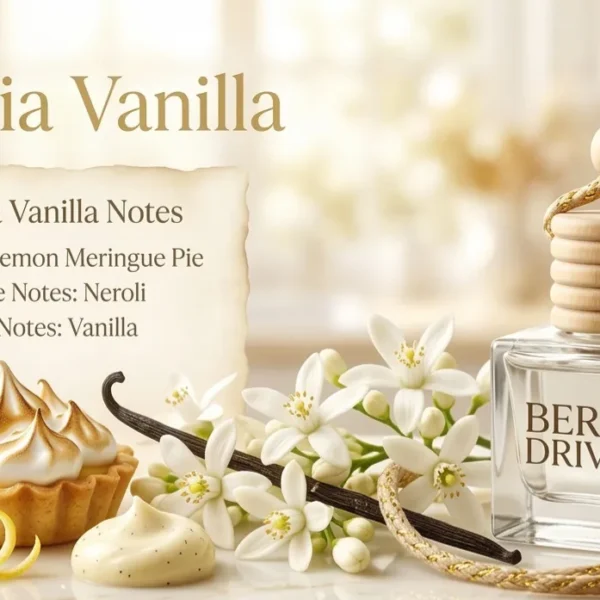 VICTORIA VANILLE - Douceur Royale - Diffuseur de Luxe pour Voiture – Bera Drive par Berallure