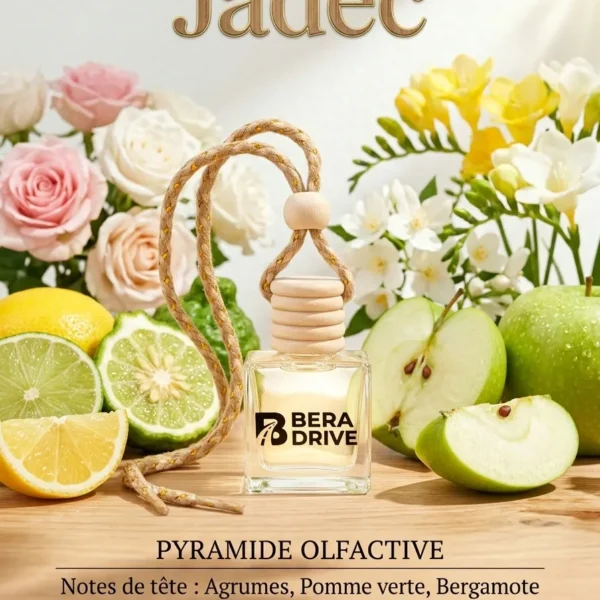 JADEC - Fraîcheur Précieuse - Diffuseur de Luxe pour Voiture – Bera Drive par Berallure