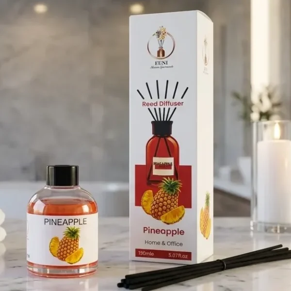 Diffuseur de parfum de luxe ANANAS – EUNI Illusion Gourmande par Berallure