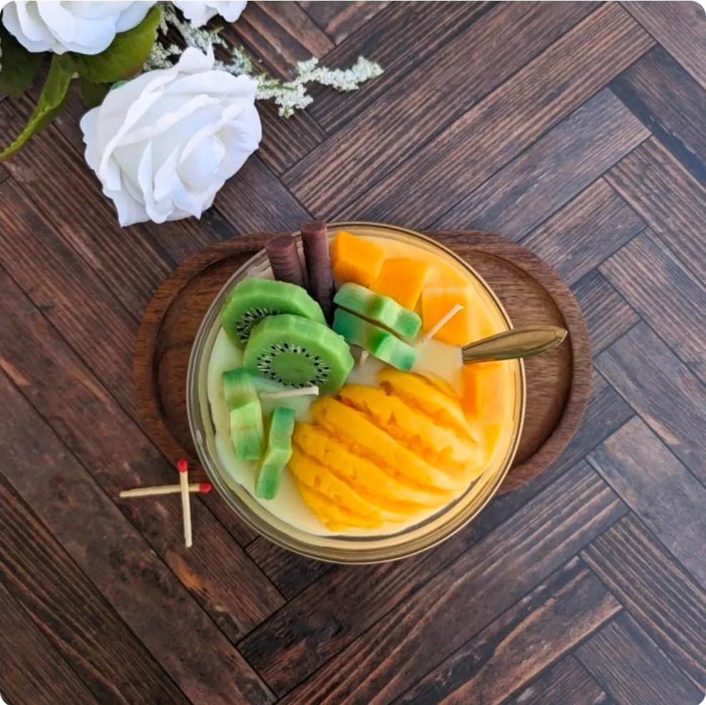 Mangue Sunny (Mangue, Kiwi, Rouleaux choco)