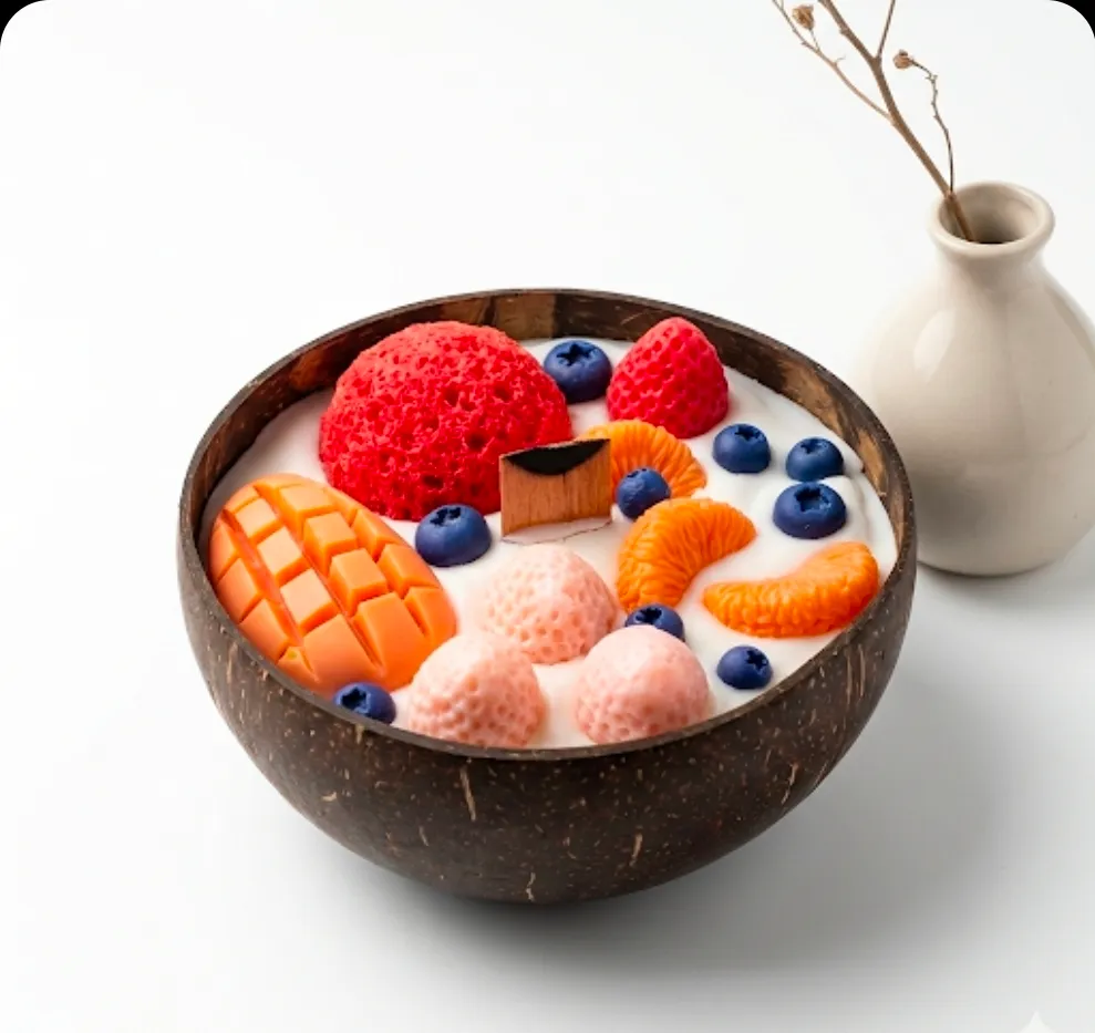 Bougie Mangue et Baies roses Berallure